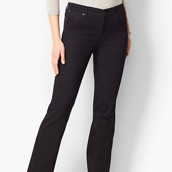 Talbots Denim - Talbots Plus Size Bootcut Full-Length Jeans